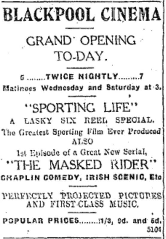 Blackpool Cinema, Cork