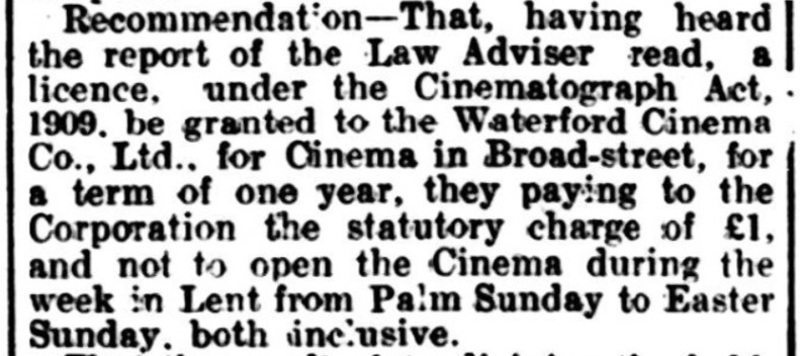 Broad Street Cinema, Waterford
