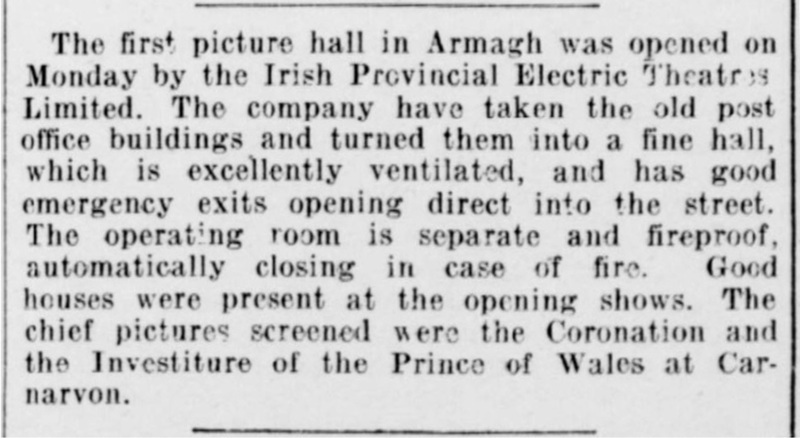 Electric Picture Palace, Armagh