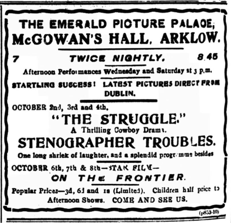 Emerald Picture Palace, Arklow