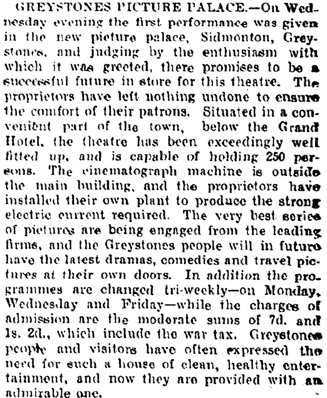 Greystones Picture Palace
