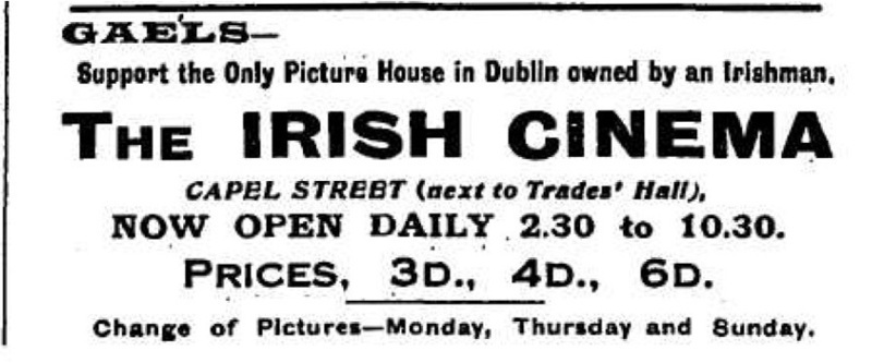 Irish Cinema, Dublin