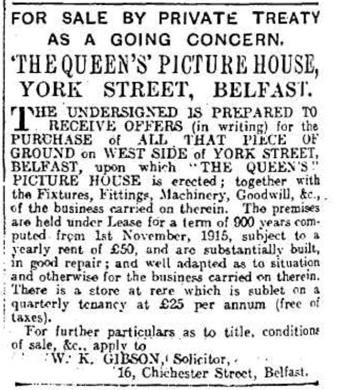 Queen's Picture House, Belfast