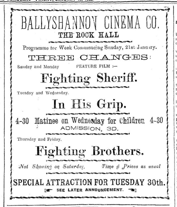 Rock Hall Cinema, Ballyshannon
