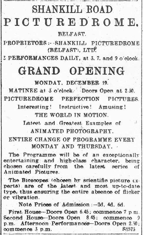 Shankill Picturedrome, Belfast