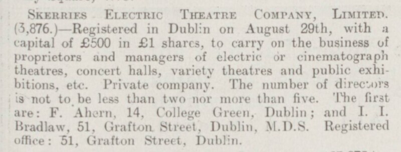 Cinema, Skerries