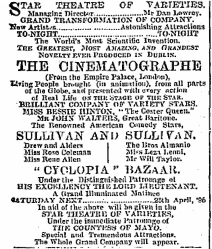 Star Theatre of Varieties, Dublin