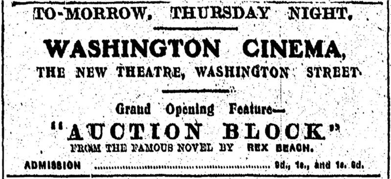 Washington Cinema, Cork