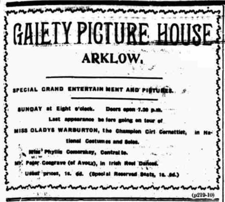 Shamrock, later Gaiety, Picture House, Arklow