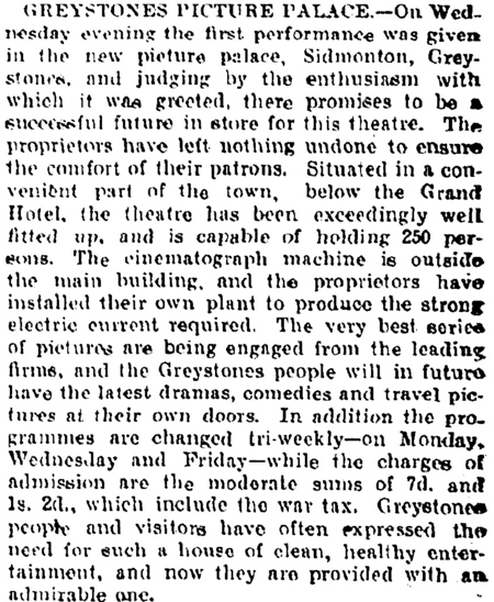 Greystones Picture Palace