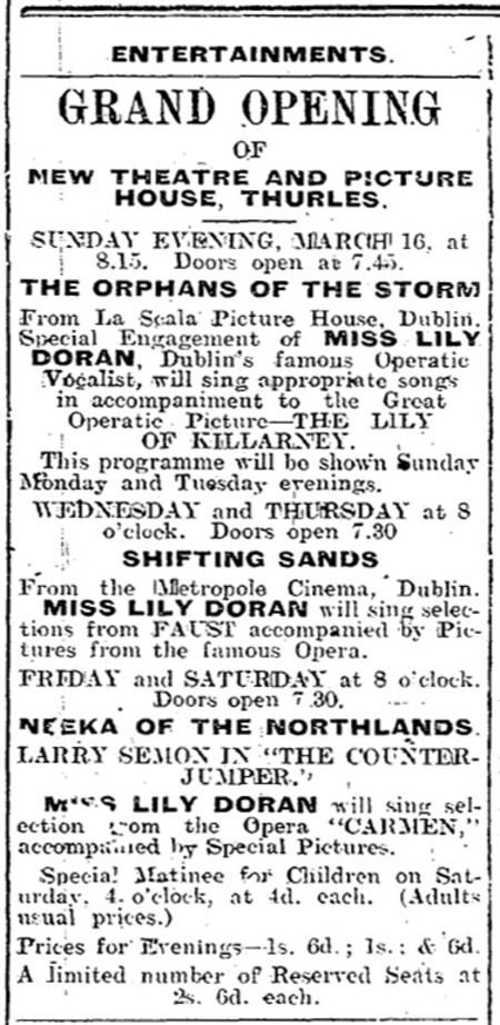 New Theatre and Picture House, Thurles