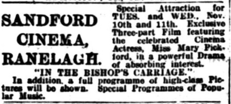 Sandford Picture House, Ranelagh, Dublin