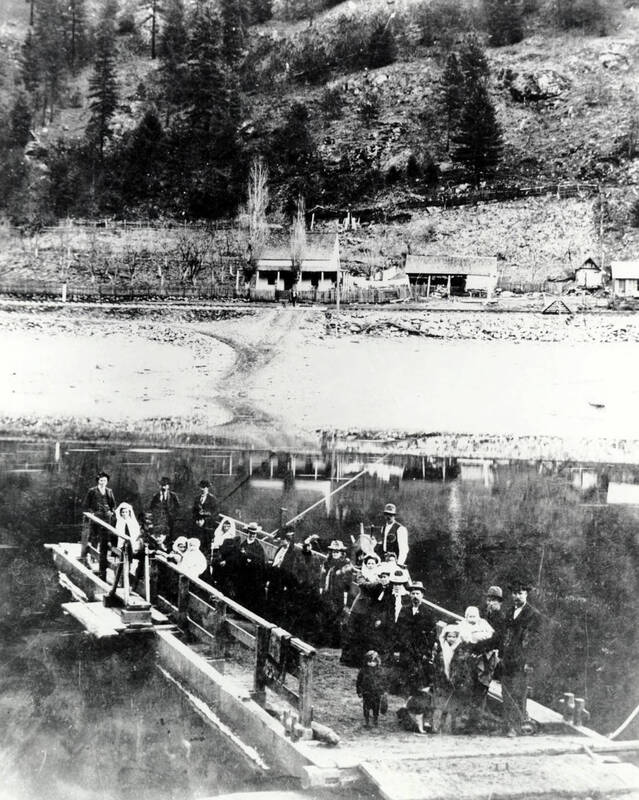 Greer Ferry run by Jack Greer. Greer, Idaho.