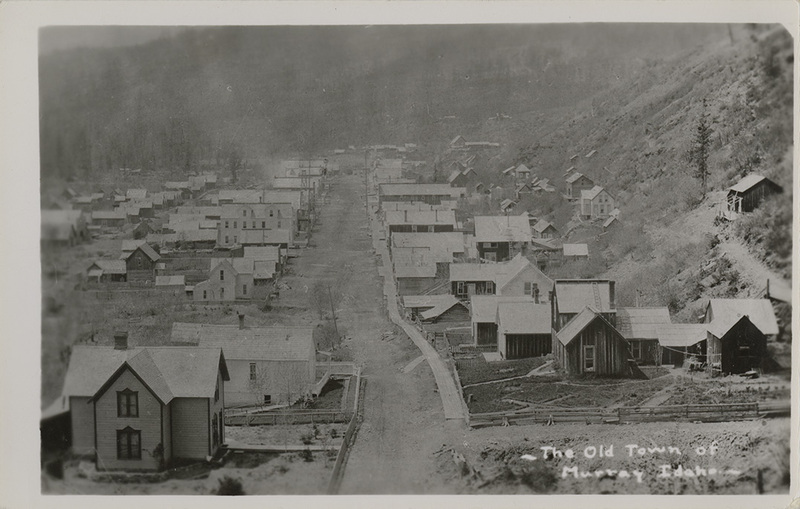 Old town of Murray, Idaho.
