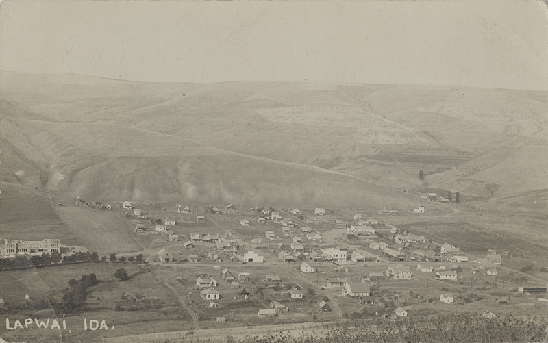 Lapwai, Idaho. Aerial.
