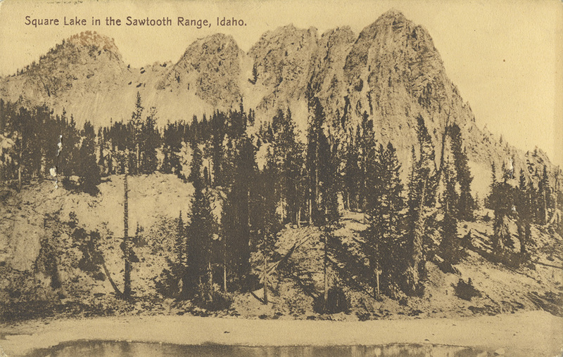 Square Lake. Sawtooth Range, Idaho