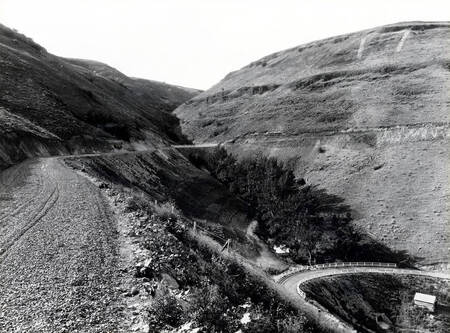 Highway 95 on the Lewiston Hill.