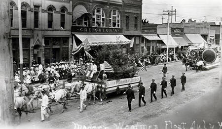 4th of July parade on Main Street. Moscow, Idaho.