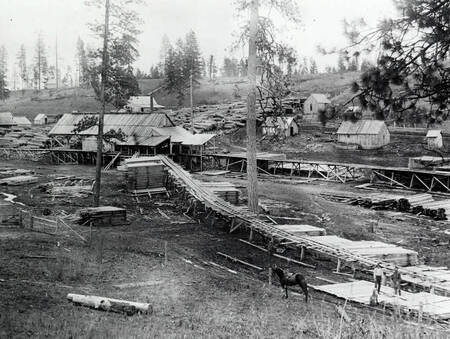 Ramey's Mill on Murphy Place. Russell, Idaho.